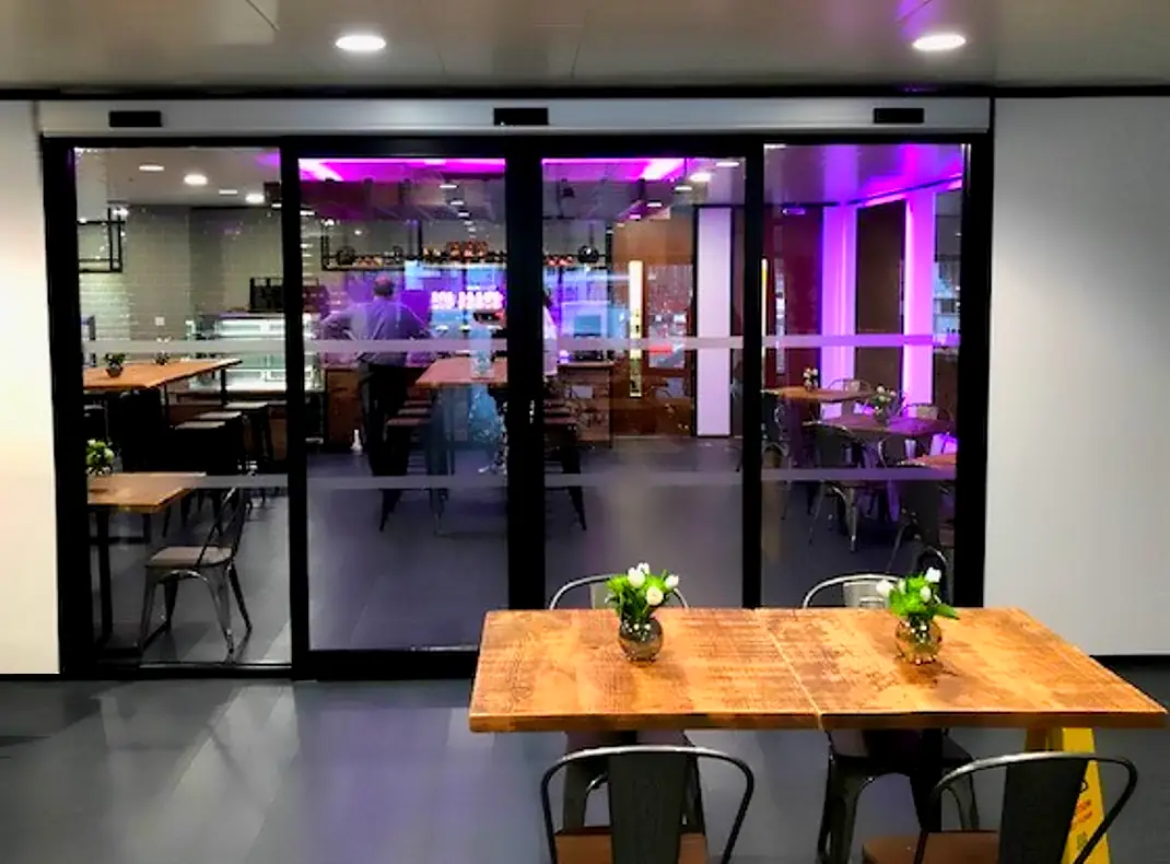 Our automatic gear completing the stylish look of Canary Wharf event space!