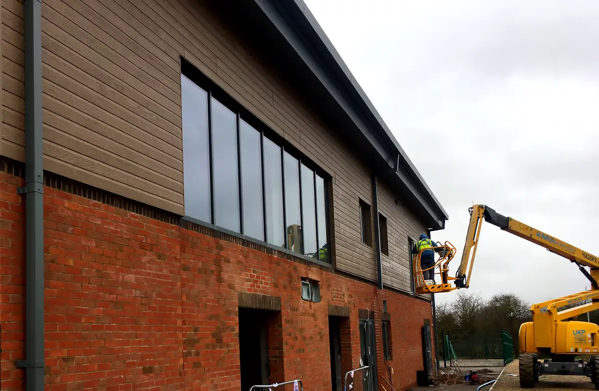 Works in progress at Southam FC!